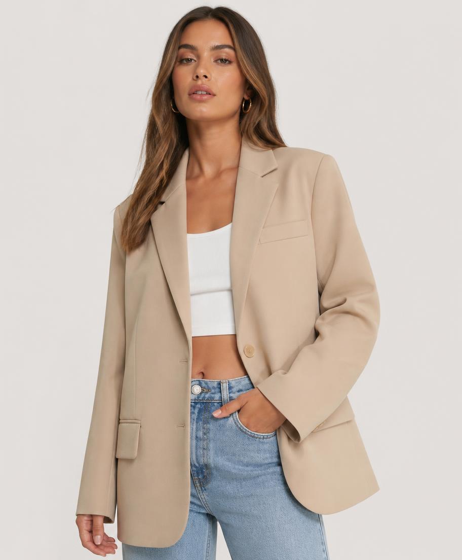 Blazer Oversized Nude